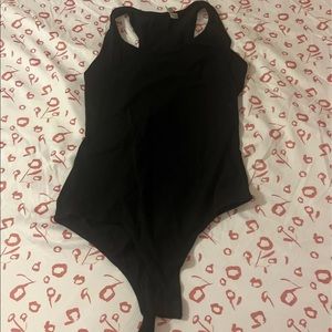 Active Basic S Black Bodysuit